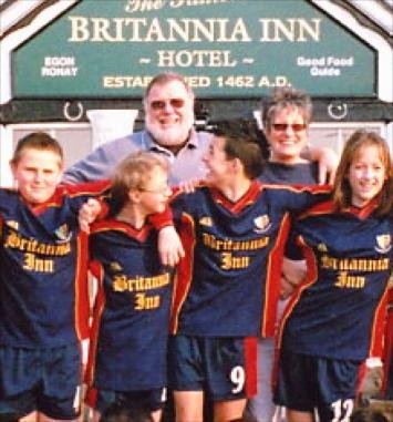 Ann and Tony with some of the kids...